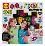 Alex Toys Do-It-Yourself Wear Pixel Jewellery, Craft Kit - simple to stunning