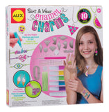 Alex Toys Paint & Wear Enamel Charms Jewellery Craft Kit, Craft Kit - simple to stunning