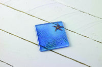 Glass Coasters by Jo Downs (Seahorse, Fish, Dolphin, Starfish), glassware - simple to stunning