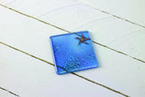 Glass Coasters by Jo Downs (Seahorse, Fish, Dolphin, Starfish), glassware - simple to stunning