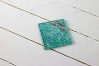 Glass Coasters by Jo Downs (Seahorse, Fish, Dolphin, Starfish), glassware - simple to stunning